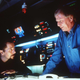 Petersen talking to oldman on the plane set.